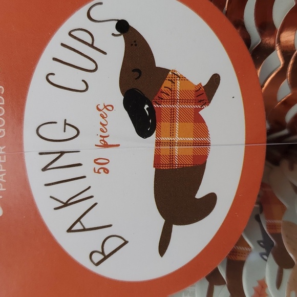 Fall Baking Snack Party cups 50 piece - Picture 7 of 8